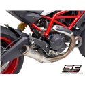 Uitlaatdemper S1-GP titanium Ducati Monster 797 (17-20)