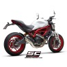 Uitlaatdemper GP70-R titanium Ducati Monster 797 (17-20)