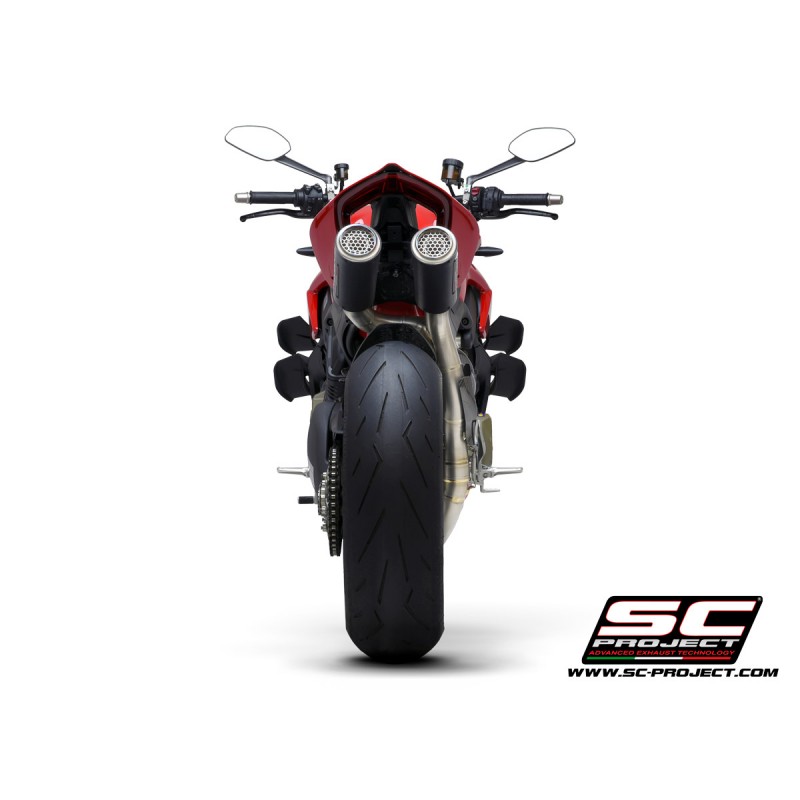 Uitlaatsysteem 2-1-2 CR-T M2 carbon Ducati Streetfighter V4 (20)