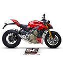 Uitlaatdemper CR-T M2 carbon Ducati Streetfighter V4 (20)