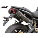 Uitlaatdempers GP-Tech carbon Triumph Street Triple 675-R (07-12)