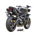 Uitlaatdempers GP-Tech carbon Triumph Street Triple 675-R (07-12)