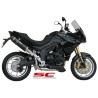 Uitlaatdemper Oval High titanium Triumph Tiger 1050 (07-12)