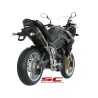 Uitlaatdemper Oval High titanium Triumph Tiger 1050 (07-12)