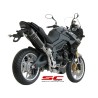 Uitlaatdemper Oval High titanium Triumph Tiger 1050 (07-12)