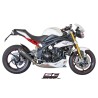 Uitlaatdemper Conical carbon Triumph Speed Triple 1050 (11-15)