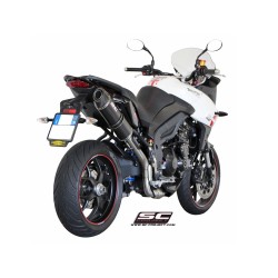 Uitlaatdemper Oval high carbon Triumph Tiger Sport 1050 (13-15)