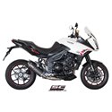 Uitlaatdemper Oval low carbon Triumph Tiger Sport 1050 (13-15)