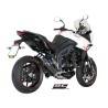 Uitlaatdemper Oval low titanium Triumph Tiger Sport 1050 (13-15)