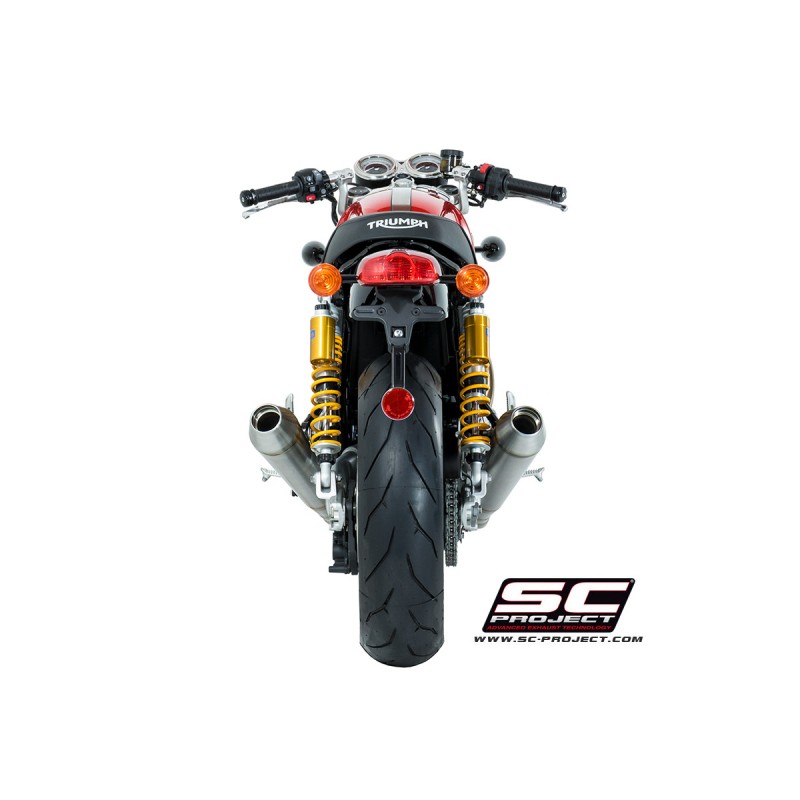 Uitlaatdempers Conical RVS Triumph Thruxton 1200-R (16)