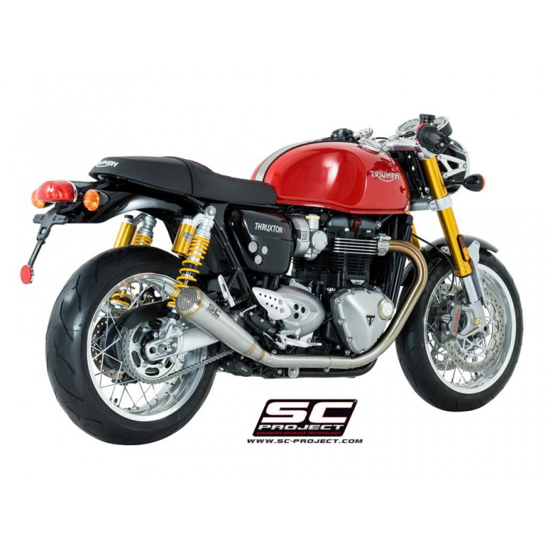 Uitlaatdempers Conical 70S RVS Triumph Thruxton 1200-R (16)