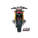 Uitlaatdempers Conical 70S short RVS Triumph Thruxton 1200-R (16)