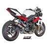 Uitlaatdemper GP-M2 carbon Triumph Street Triple 675-R-RX (13-16)