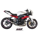 Uitlaatdemper GP-M2 carbon Triumph Street Triple 675-R-RX (13-16)