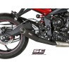 Uitlaatdemper Conical zwart Triumph Street Triple 675-R-RX (13-16)