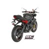 Uitlaatdemper Conical zwart Triumph Street Triple 675-R-RX (13-16)