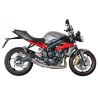 Uitlaatdemper Conical grijs Triumph Street Triple 675-R-RX (13-16)