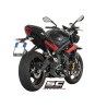 Uitlaatdemper Conical S1 RVS Triumph Street Triple 675-R-RX (13-16)