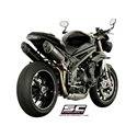 Uitlaatdemper Oval carbon Triumph Speed Triple 1050-S-R (16-17)