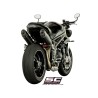 Uitlaatdemper Oval carbon Triumph Speed Triple 1050-S-R (16-17)