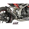 Uitlaatdemper Conical carbon Triumph Speed Triple 1050-S-R (16-17)