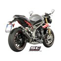 Uitlaatdemper Conical carbon Triumph Speed Triple 1050-S-R (16-17)