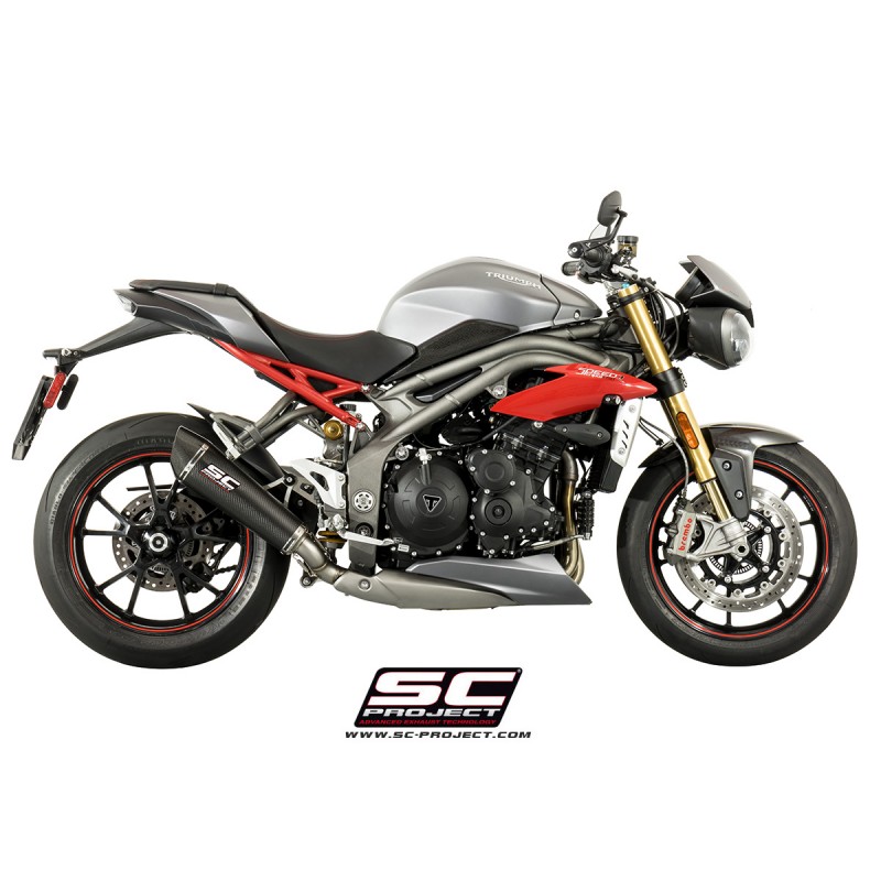 Uitlaatdemper Conical carbon Triumph Speed Triple 1050-S-R (16-17)