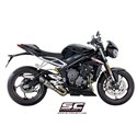 Uitlaatdemper S1 titanium Triumph Street Triple S660-A2(17-19)