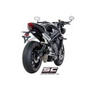 Uitlaatdemper S1 titanium Triumph Street Triple S660-A2(17-19)