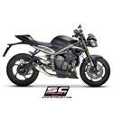 Uitlaatdemper S1 titanium Triumph Street Triple S660-A2(17-19)