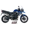 Uitlaatdemper Adventure titanium Triumph Tiger 800-XR-XC-XCa-XCx-XRx-XRT (17-20)