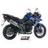 Uitlaatdemper Adventure titanium Triumph Tiger 800-XR-XC-XCa-XCx-XRx-XRT (17-20)