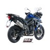 Uitlaatdemper Adventure titanium Triumph Tiger 800-XR-XC-XCa-XCx-XRx-XRT (17-20)