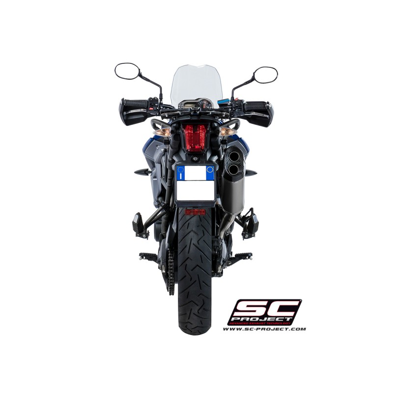 Uitlaatdemper Adventure titanium Triumph Tiger 800-XR-XC-XCa-XCx-XRx-XRT (17-20)
