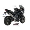 Uitlaatdemper X-Plorer high carbon Triumph Tiger Sport 1050 (16-20)