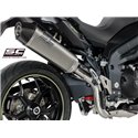 Uitlaatdemper X-Plorer high titanium Triumph Tiger Sport 1050 (16-20)