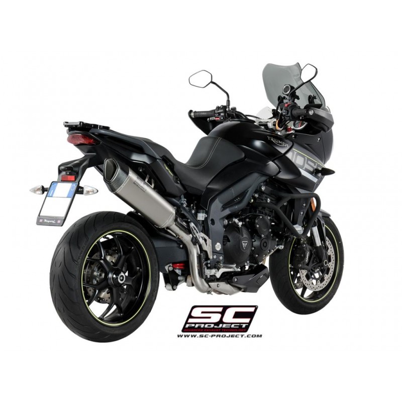 Uitlaatdemper SC1-R carbon Triumph Tiger Sport 1050 (16-20)