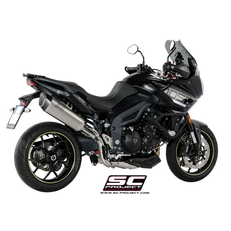 Uitlaatdemper SC1-R carbon Triumph Tiger Sport 1050 (16-20)