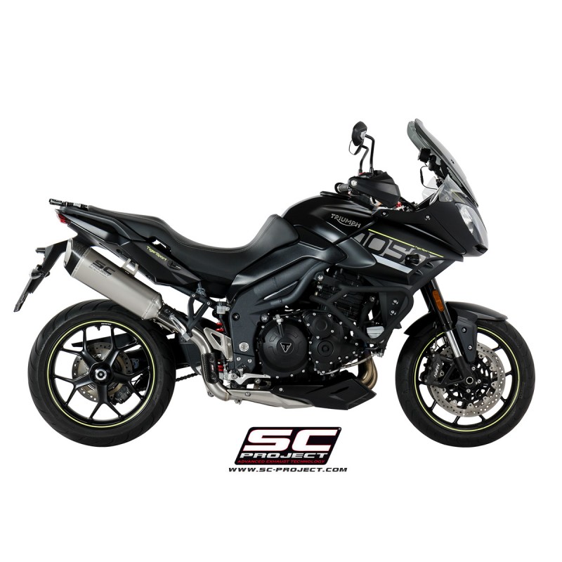 Uitlaatdemper SC1-R carbon Triumph Tiger Sport 1050 (16-20)