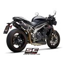 Uitlaatdempers SC1-M carbon Triumph Speed Triple 1050-S-R (18-20)