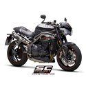 Uitlaatdempers SC1-M carbon Triumph Speed Triple 1050-S-R (18-20)