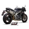 Uitlaatdempers SC1-M titanium Triumph Speed Triple 1050-S-R (18-20)