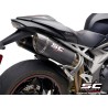Uitlaatdempers Oval carbon Triumph Speed Triple 1050-S-R (18-20)