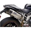 Uitlaatdempers Oval titanium Triumph Speed Triple 1050-S-R (18-20)