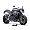 Uitlaatdemper SC1-R carbon Triumph Speed Triple 1050-S-R (18-20)