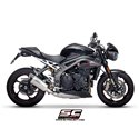 Uitlaatdemper SC1-R titanium Triumph Speed Triple 1050-S-R (18-20)