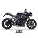 Uitlaatdemper CR-T carbon Triumph Speed Triple 1050-S-R (18-20)