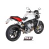 Uitlaatdemper CR-T carbon MV Agusta Brutale 675-800 (11-15)