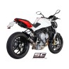 Uitlaatdemper CR-T carbon MV Agusta Brutale 675-800 (11-15)