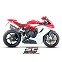 Uitlaatdemper SC1-R carbon MV Agusta F3 675-F3 800-EAS ABS-RC (11-16)